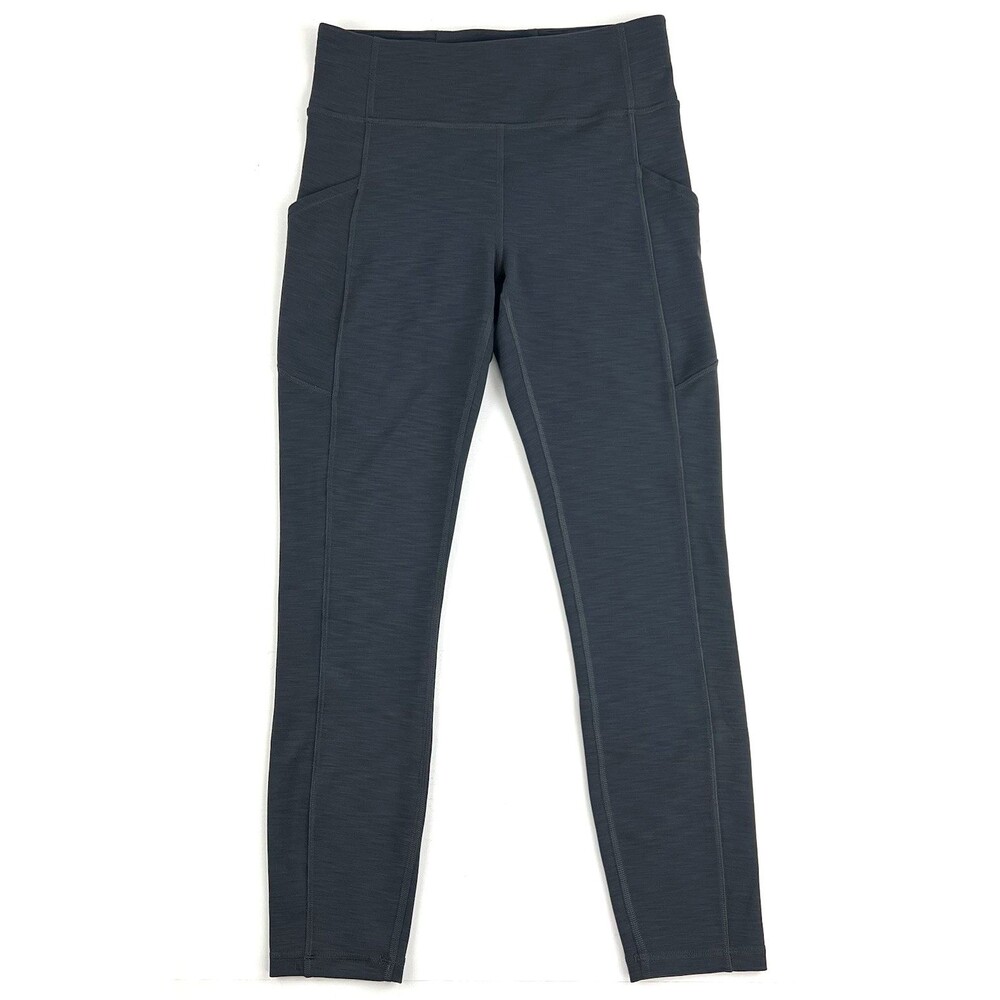 Lululemon Invigorate High-Rise Tight 25" Heathered Black Gray Everlux Womens 6